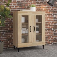 Komoda od konstruiranog drva, 69,5 x 34 x 90 cm, sonoma hrast
