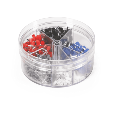 MC POWER Set kabelskih stopica 0,5–2,5 mm², višebojna