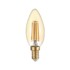 LED Žarulja, E14, C35, 4W, zlatna