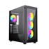 GEMBIRD Gaming kućište Fornax X450MAX ARGB, crno
