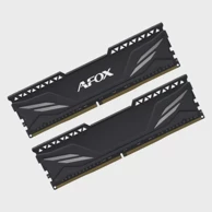 AFOX RAM memorija Gaming, 16GB (2x8GB), DDR4 3200MHz, CL16, DIMM, crna