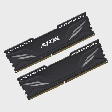 AFOX RAM memorija Gaming, 16GB (2x8GB), DDR4 3200MHz, CL16, DIMM, crna