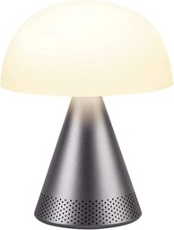 LEXON Zvučnik Mina L Audio, bluetooth, svjetiljka, tamnosivi