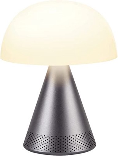 LEXON Zvučnik Mina L Audio, bluetooth, svjetiljka, tamnosivi