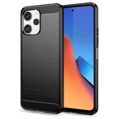 TECH-PROTECT Maskica za Xiaomi Redmi 12, Carbon, crna