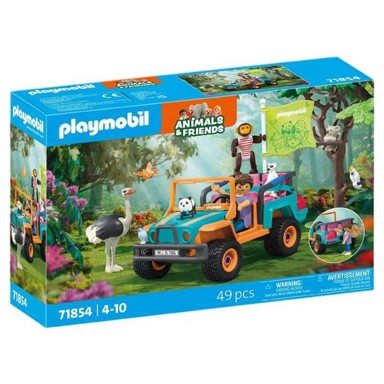 PLAYMOBIL Set za slaganje Vozilo za teren Animals & Friends 71854
