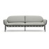KAVE HOME Vrtna sofa, Joncols, svijetlo siva