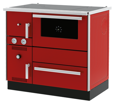 ALFA-PLAM Štednjak Term 20, etaž, crveni, desni, za centralno grijanje