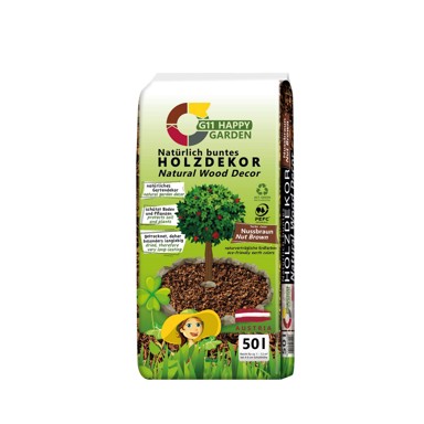 HAPPY GARDEN Dekorativna kora, ukrasna, smeđa 2 , 50 L 10-40 mm