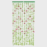 MAXIMEX Crvena/zelena zavjesa za vrata 90x190 cm Roses