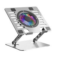 HUZARO Podloga za laptop Hold 4.0 RGB, crna