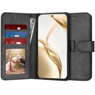 TECHSUIT Preklopna maska Diary Book za Honor 200, crna