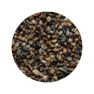 AQUA Šljunak, riječni, šareni, 3/4 mm, 2 kg