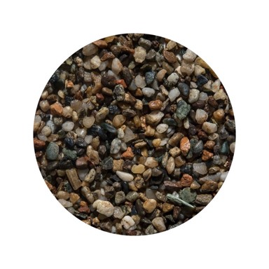 AQUA Šljunak, riječni, šareni, 3/4 mm, 2 kg