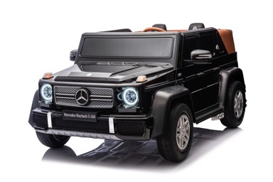 MERCEDES Licencirani auto na akumulator Benz Maybach G650 Strong, dvosjed, crni