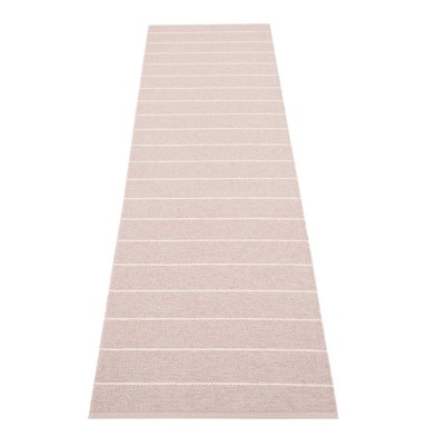 PAPPELINA Unutarnja i vanjska staza Carl Pale Rose 70x270 cm, svijetlo ružičasta