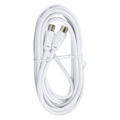 TECRO A/V program antenski kabel RF 3M BIJELI