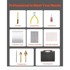VEVOR Set za plastično zavarivanje H50+XCER-01, 230 x 160 x 43 mm, crni