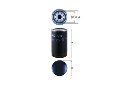 MAHLE Filter nafte CATERPILLAR KC28