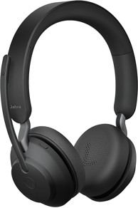 JABRA Slušalice Evolve2 65 UC, crne, Link380a, on-ear, Stereo, USB, BT, stalak