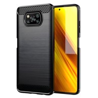CARBON TPU Maskica za Xiaomi Poco X3 NFC, crna