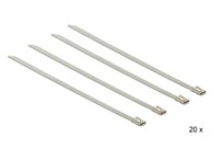 DELOCK Vezice od nehrđajućeg čelika, L150 × B4.6 mm, 20 kom