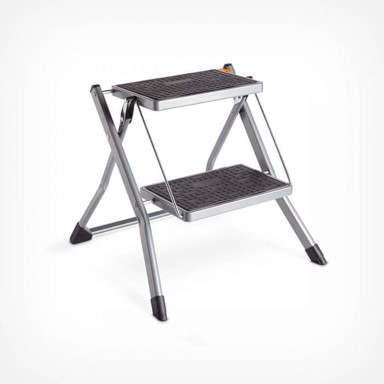 VONHAUS Sklopive čelične ljestve s dvije stepenice 3500097