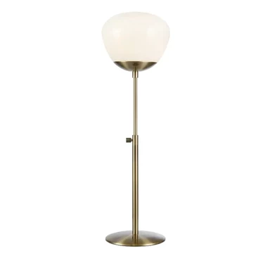 Stolna lampa Rise, E14, antik/bijela