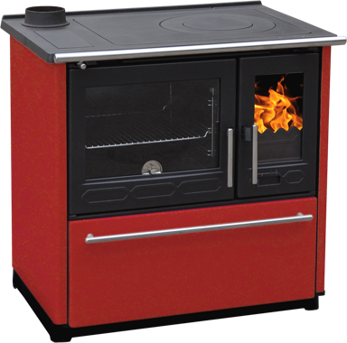 PLAMEN-POŽEGA Štednjak 850 GLAS N crveni lijevi