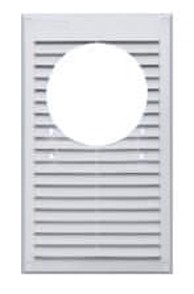 MAX-POL Rešetka za apsorber 175 x 295 mm FI100 mm KRA 116, bijela