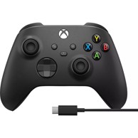 MICROSOFT Bežični kontroler XBOX , USB-C, crni, kabel USB-C