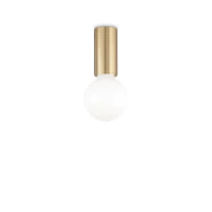IDEAL LUX Stropna lampa Petit ID233031, PL1, ottone, E27
