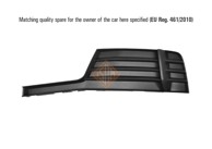 ISAM Maska branika Audi A3 16-20, prednja lijeva