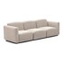KAVE HOME Bež sofa 263 cm Neom, 263x89x78 cm