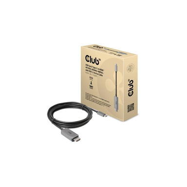 CLUB3D Video adapter CAC-1587 USB-C Gen2 na HDMI, crni