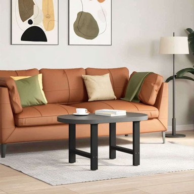 Noge za blagovaonski stol t-oblika, 2 kom, 90 x 35 x (72-73) cm, crna