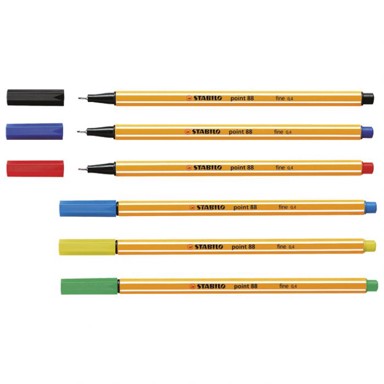 STABILO Flomaster Point 88/41, 0,4 mm, plavi