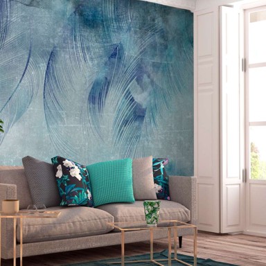 Samoljepljiva foto tapeta Blue Cupid 245x175