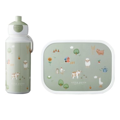 MEPAL Dječja kutija za ručak s bocom Little Farm