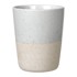 BLOMUS Svijetlo siva/bež keramička šalica 250 ml Sablo