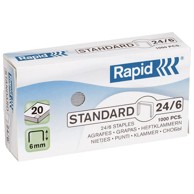 RAPID Ulošci za klamericu Standard, 24/6, 1000 kom
