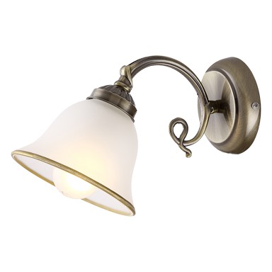 GLOBO LIGHTING Rustikalna Zidna Lampa 1xE27 60W, bijela