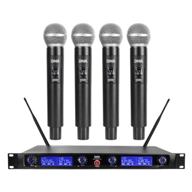 DNA Bežični mikrofon WM4 VOCAL SET, 4× broadcast