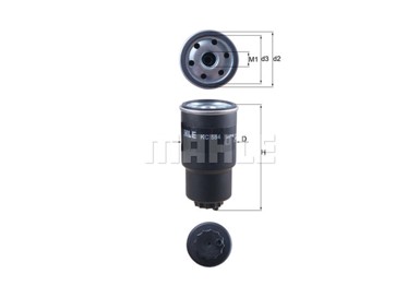 MAHLE Filter goriva MAZDA KC 584 CX-3 1.5 D 15