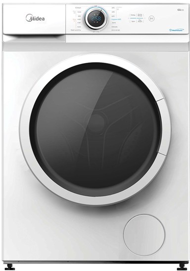 MIDEA Perilica rublja MF100W80B/W-HR, 1400 okr/min, 8 kg