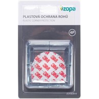 ZOPA Zaštita za kutove, plastična, 4 kom