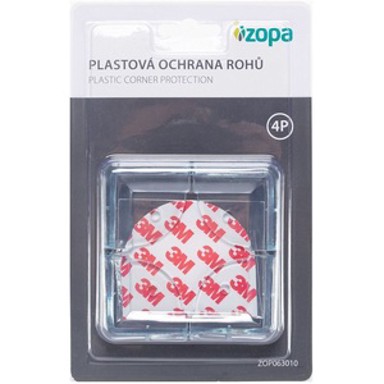 ZOPA Zaštita za kutove, plastična, 4 kom
