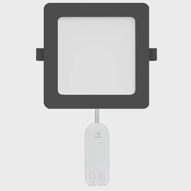 FEROTEHNA LED ugradbeni panel, 24 W, 2280 lm, 3000/4000/6500 K, IP20, crni