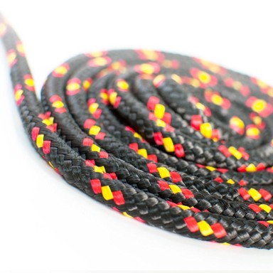 Polipropilensko uže, 14 mm, 20 m, nosivost do 82 kg, crno