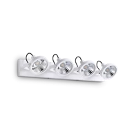 Stropna lampa, Glim, ID200217, PL4, GU10, bijela